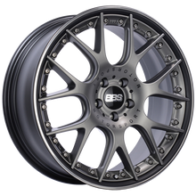 Load image into Gallery viewer, BBS CH-RII 20x8.5 5x120 ET32 Satin Platinum Center Black Lip SS Rim Prot Wheel -82mm PFS/Clip Req