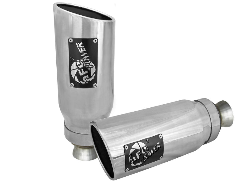 aFe MACH Force-XP 4-1/2in Steel OE Replacement Exhaust Tips - 2021+ Dodge Ram (5.7L V8) - Polished