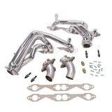 BBK 93-96 Chevrolet Impala SS Shorty Tuned Length Exhaust Headers - 1-5/8 Silver Ceramic