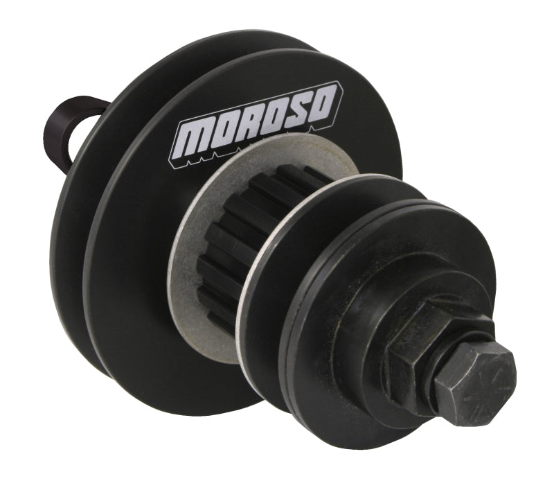 Moroso Chevrolet Small Block (Long) Dry Sump & Vacuum Pump Drive Kit - Flange Style w/Pulleys