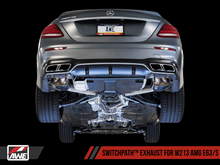 Load image into Gallery viewer, AWE Tuning Mercedes-Benz W213 AMG E63/S Sedan/Wagon SwitchPath Exhaust System - for Non-DPE Cars