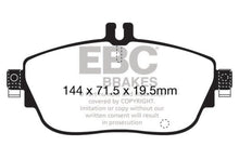 Load image into Gallery viewer, EBC 13+ Mercedes-Benz CLA250 2.0 Turbo Greenstuff Front Brake Pads