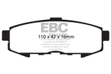 EBC 04-06 Mazda MPV 3.0 Ultimax2 Rear Brake Pads