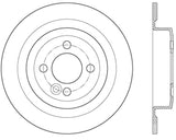 StopTech 09-16 MINI Cooper Cyro Slotted Sport Brake Rotor - Rear Right