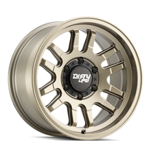 Load image into Gallery viewer, Dirty Life 9310 Canyon 17x9 / 5x150 BP / 0mm Offset / 110mm Hub Satin Gold Wheel