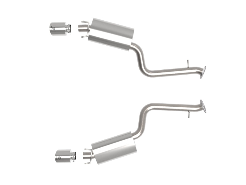 aFe Lexus IS350 14-22 V6-3.5L Takeda Axle-Back Exhaust System- Polished Tip