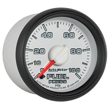 Load image into Gallery viewer, Autometer Factory Match 52.4mm Full Sweep Electronic 0-100 PSI Fuel Pressure Gauge Dodge