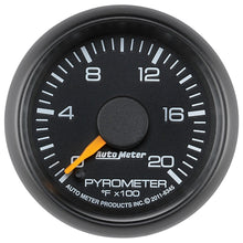 Load image into Gallery viewer, Autometer Factory Match Chevy 2-1/16in FSE 0-2000 Pyro Kit Gauge