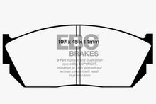 Load image into Gallery viewer, EBC 82-84 Honda Civic Hatchback 1.3 (5 Speed) Ultimax2 Front Brake Pads