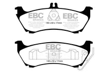 Load image into Gallery viewer, EBC 99-02 Mercedes-Benz M-Class (ML) ML320 3.2 Ultimax2 Rear Brake Pads