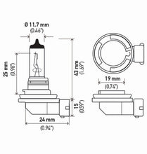 Load image into Gallery viewer, Hella Bulb H11 12V 55W Pgj192 T4 Sb