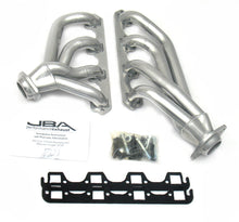 Load image into Gallery viewer, JBA 65-73 Ford Mustang 351W SBF 1-5/8in Primary Silver Ctd Mid Length Header