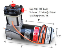 Load image into Gallery viewer, Ridetech Air Compressor 215 Model Thomas