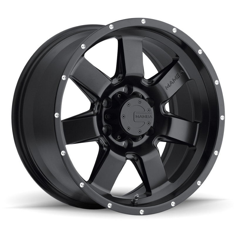 Mamba M14 18x9 6x135 ET25 Matte Black / Drill Holes