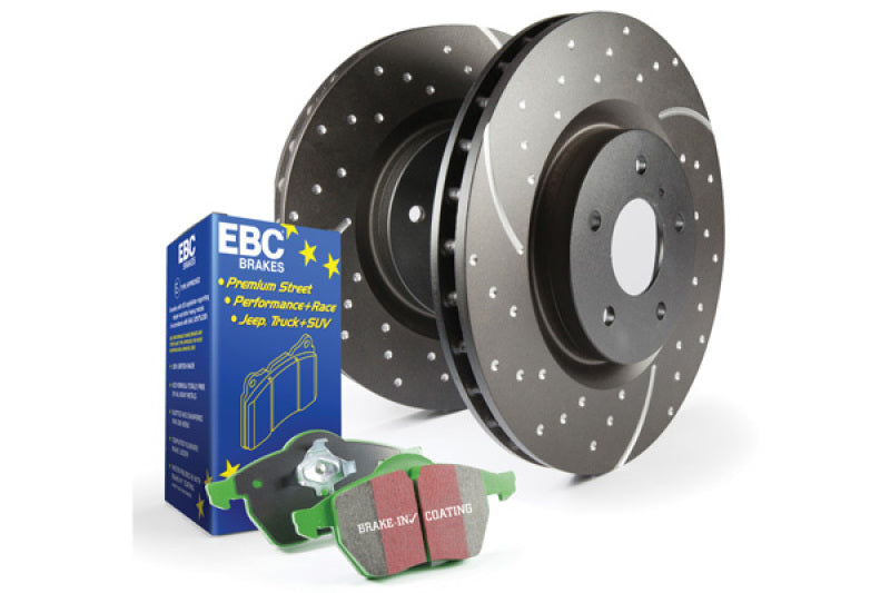 EBC S3 Kits Greenstuff Pads and GD Rotors