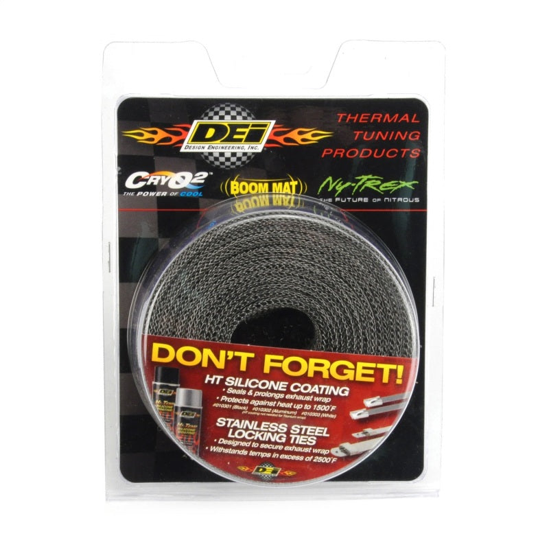 DEI Exhaust Wrap 1.5in x 10ft - EXO - Black