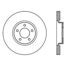 Load image into Gallery viewer, StopTech Power Slot 07-09 Mazdaspeed3 Slotted Left Front Rotor