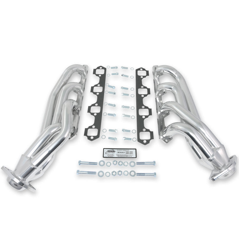 JBA 65-73 Ford Mustang 260-302 SBF 1-5/8in Primary Silver Ctd Mid Length Header