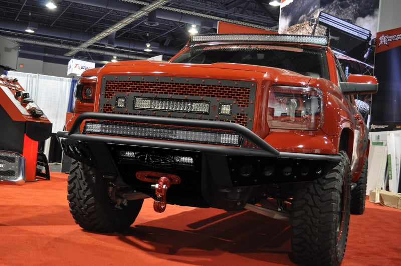 Addictive Desert Designs 14-15 GMC Sierra 1500 Stealth Front Bumper w/ Winch Mount