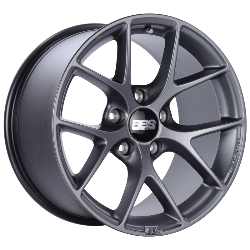 BBS SR 18x10 5x130 ET41 CB71.6 Satin Grey Wheel