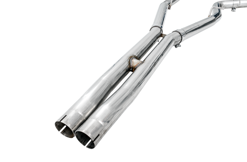 AWE Tuning 2015+ Dodge Charger 6.4L/6.2L SC Non-Resonated Touring Edition Exhaust - Silver Tips