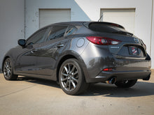 Load image into Gallery viewer, aFe Takeda 2-1/2in 304 SS Axle-Back Exhaust w/ Blue Flame Tips 14-18 Mazda 3 L4 2.0L/2.5L