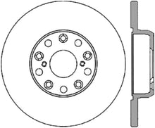 Load image into Gallery viewer, StopTech Power Slot 01-05 Lexus IS300 Rear Left Slotted Cryo Rotor