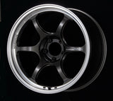 Advan RG-D2 18x7.5 +50 5-100 Machining & Black Gunmetallic Wheel