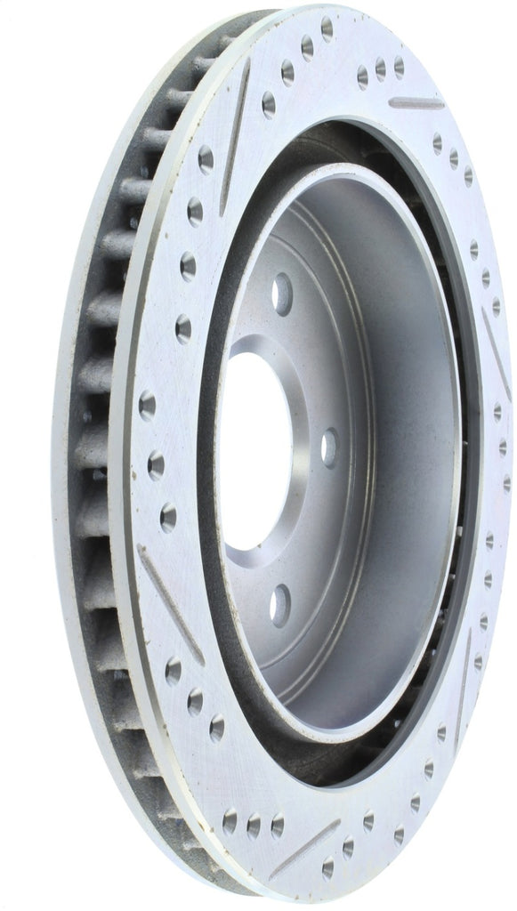 StopTech Select Sport Drilled & Slotted Rotor - Front Right