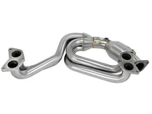 Load image into Gallery viewer, aFe 12-17 Toyota 86 / FRS / BRZ Twisted Steel 304 Stainless Steel Long Tube Header w/ Cat