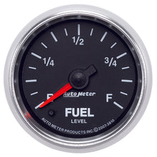 Load image into Gallery viewer, Autometer GS 2 1/16in. 0-280 Ohms Fuel Level Gauge - Stepper Motor