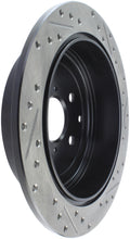 Load image into Gallery viewer, StopTech Sport Drilled &amp; Slotted Rotor - Rear Right