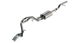 Borla 21-22 Chevrolet Tahoe 5.3L V8 2/4WD Touring Cat-Back Exhaust (Stainless)