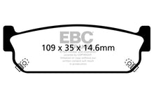 Load image into Gallery viewer, EBC 93-97 Infiniti J30 3.0 Ultimax2 Rear Brake Pads