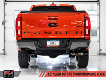 Load image into Gallery viewer, AWE Tuning 2019+ Ford Ranger 0FG Performance Exhaust System w/Diamond Black Tips &amp; Rock Guard