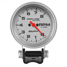 Load image into Gallery viewer, Autometer Ultra-Lite 2-5/8in Pedestal Tachometer 0-8000 RPM Gauge