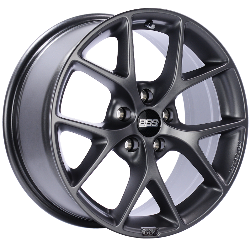 BBS SR 17x8 5x120 ET30 CB72.5 Satin Grey Wheel