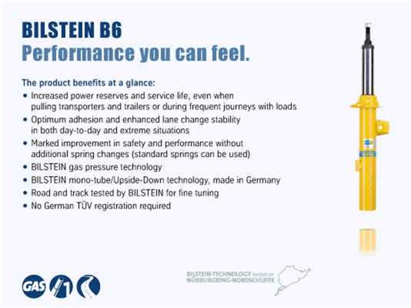 Bilstein B6 (HD) Series 46mm Monotube Shock Absorber