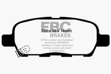 Load image into Gallery viewer, EBC 03-05 Infiniti FX35 3.5 Ultimax2 Rear Brake Pads