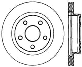 StopTech Power Slot 04-09 Dodge Durango / 10-18 Ram 1500 Front Right Sport Slotted Cryo Rotor