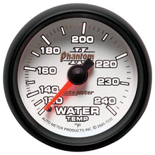 Load image into Gallery viewer, Autometer Phantom II 2-1/16in 120-240 Degree F Mechanical Water Temp Gauge