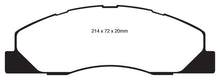 Load image into Gallery viewer, EBC 09-11 Dodge Ram 2500 Pick-up 5.7 2WD/4WD Ultimax2 Front Brake Pads