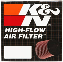 Load image into Gallery viewer, K&amp;N Filter Universal Rubber Filter 4 inch Flange 5 3/8 inch Base 4 3/8 inch Top 7 inch Height