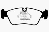 EBC 99-02 BMW Z3 2.5 Ultimax2 Front Brake Pads