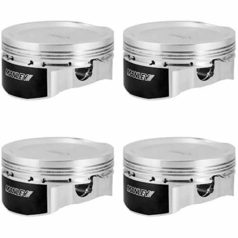 Manley 90-94 Eclipse (6 Bolt 4G63T) 85mm STD Bore 9.0:1 Dish Piston Set w/ Rings Extreme Duty - JNZ