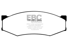 Load image into Gallery viewer, EBC 90-93 Infiniti M30 3.0 Greenstuff Front Brake Pads