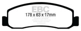 EBC 11 Ford F250 (inc Super Duty) 6.2 (2WD) Ultimax2 Front Brake Pads