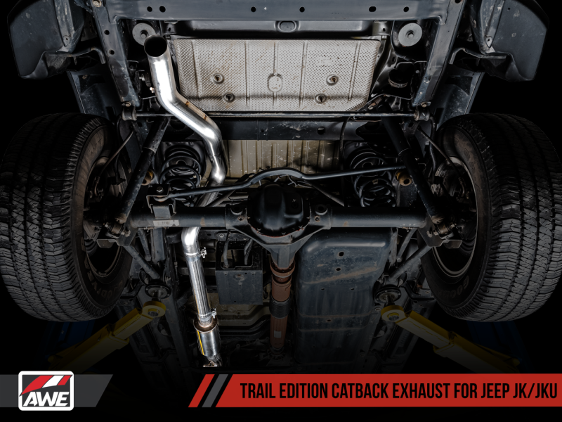 AWE Tuning 07-18 Jeep Wrangler JK/JKU 3.6L Trail Edition Cat-Back Exhaust