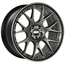 Load image into Gallery viewer, BBS CH-RII 21x9 5x120 ET28 Satin Platinum Center Black Lip SS Rim Prot Wheel -82mm PFS/Clip Req