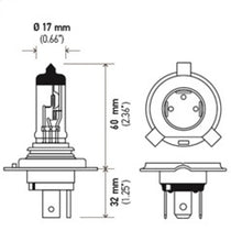 Load image into Gallery viewer, Hella H4 24V 75/70W P43t T4.625 Halogen Bulb